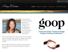 Tablet Screenshot of nancyderasmo.com